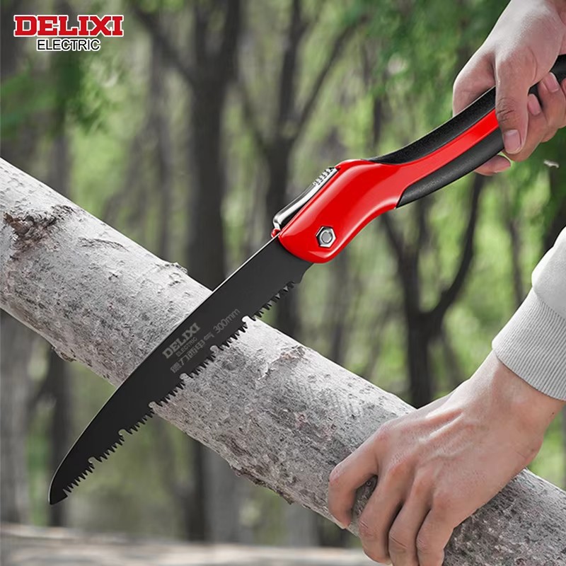 Hacksaw - Opvouwbare handzaag, SK5 stalen mes, antislipgreep,
