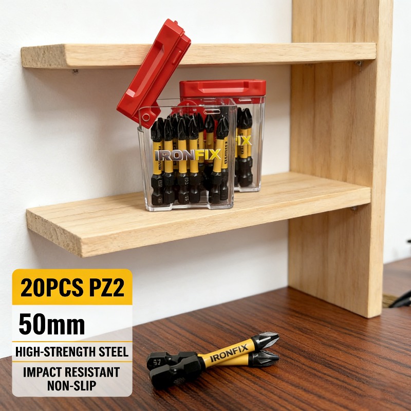 Screwdriver Set - Hoogwaardige set van 20 PZ2 schroefbitjes