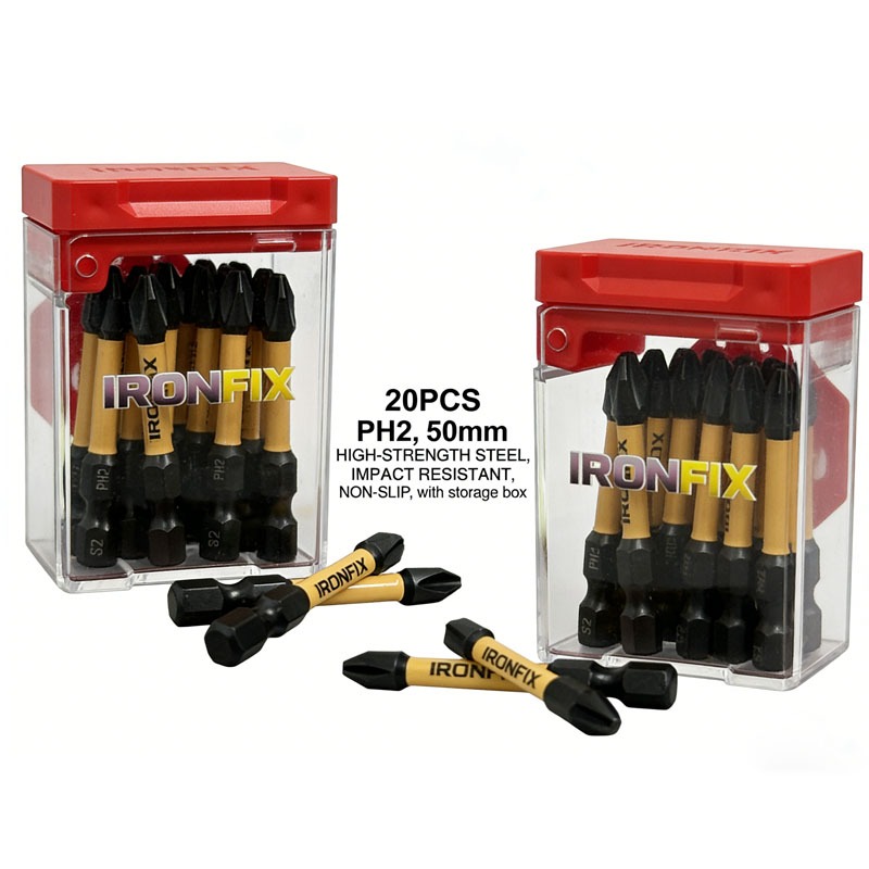Screwdriver Set - Duurzame set van 20 PH2-schroefbitjes in