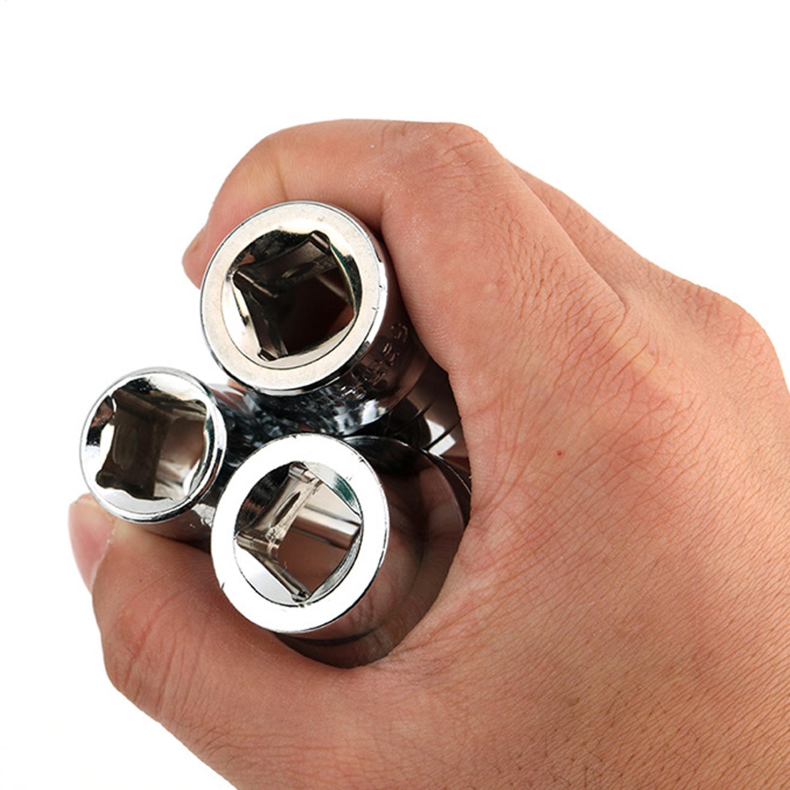 Socket Wrench - Dopsleutelset Universeel Multifunctioneel Draagbaar Gereedschap Auto