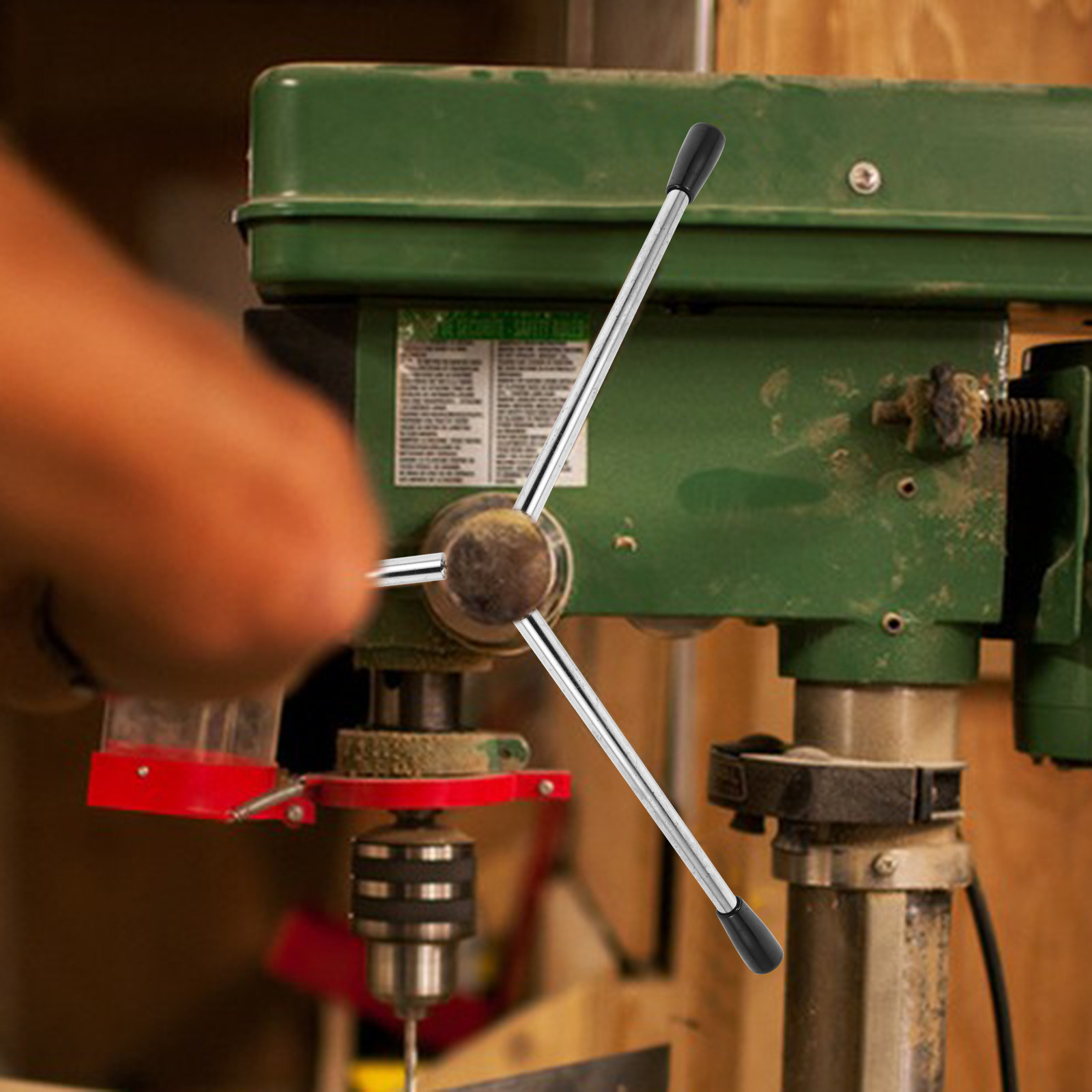 Drill Press - 2 Stuks Bankboorhandvat M8 Draaibare Kruk