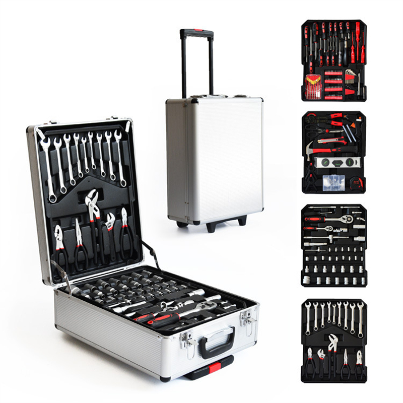 186-delige aluminium koffer tr - Socket Wrench recensie en prijs