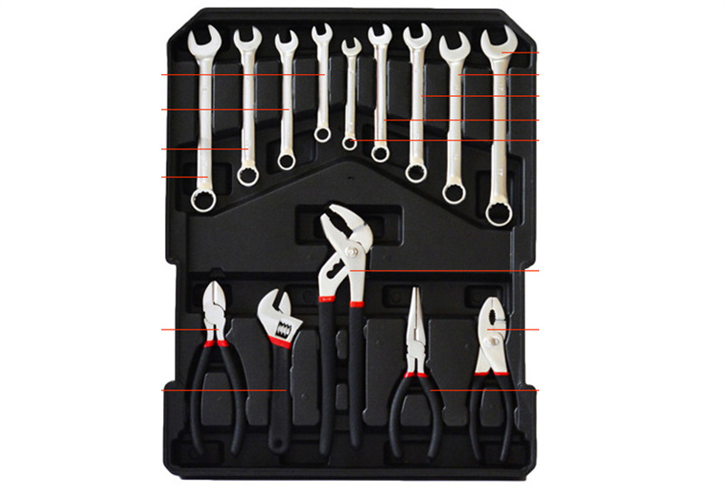 186-delige aluminium koffer tr - Socket Wrench recensie en prijs