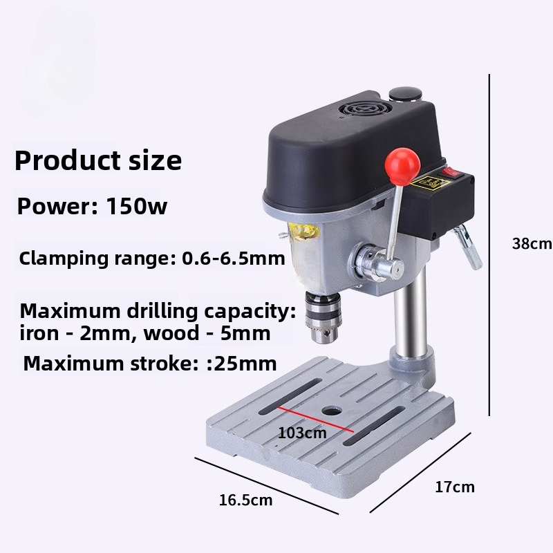 Mini multifunctionele werkbank - Drill Press recensie en prijs