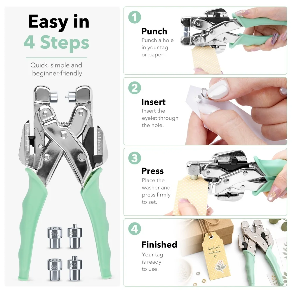 Grommet gereedschapsset, handm - Pliers recensie en prijs
