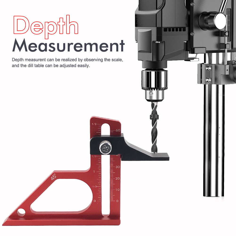 Tafelzaag dieptemeter met metr - Drill Press recensie en prijs