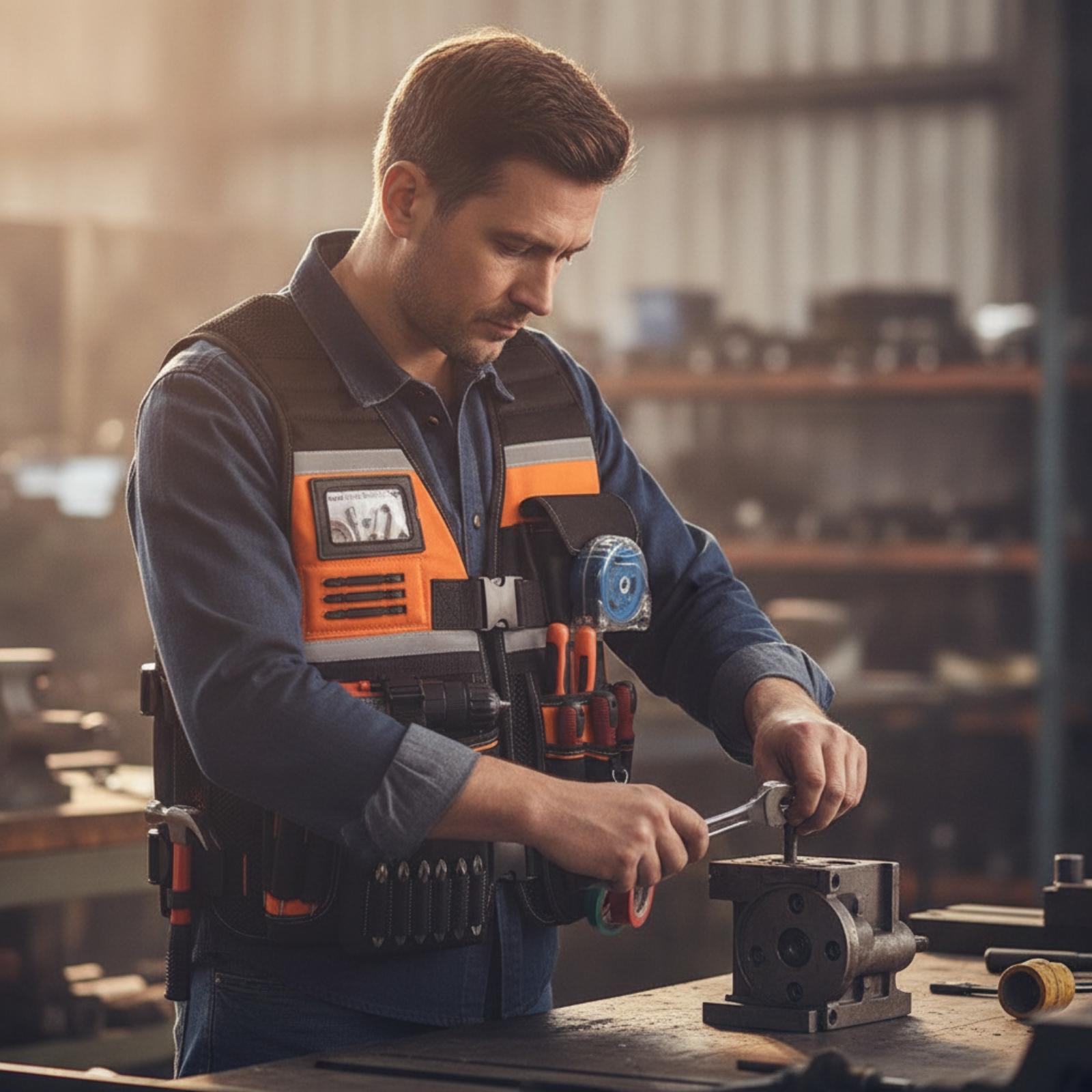 Multifunctionele werkkledingve - Hand Tools In Workshop recensie en prijs