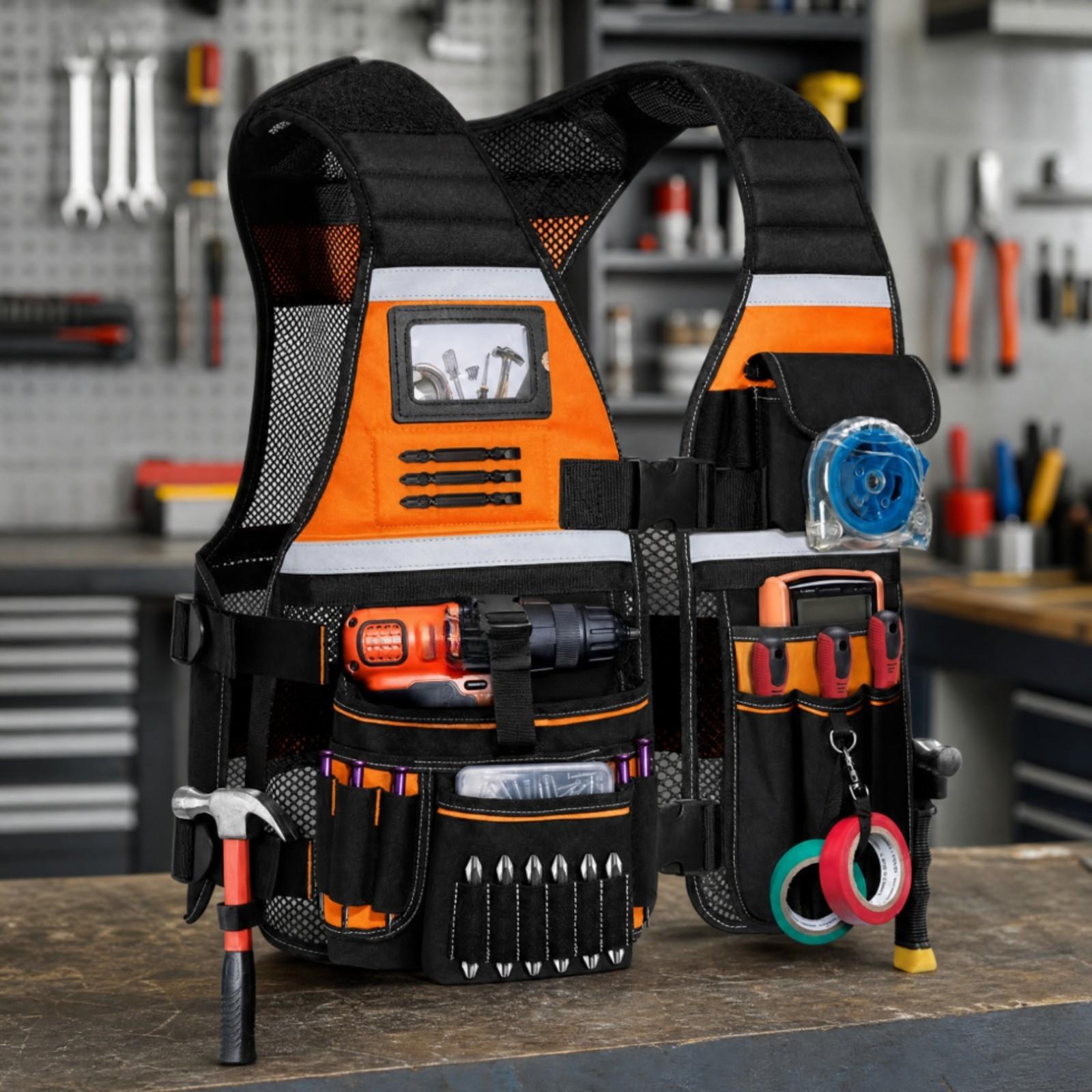 Multifunctionele werkkledingve - Hand Tools In Workshop recensie en prijs