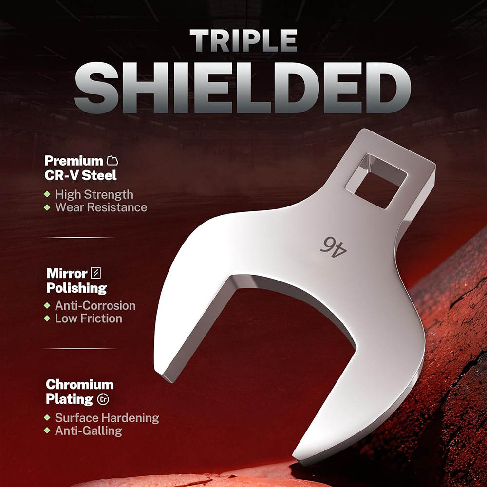14-delige Jumbo Crowfoot-sleut - Wrench Set recensie en prijs