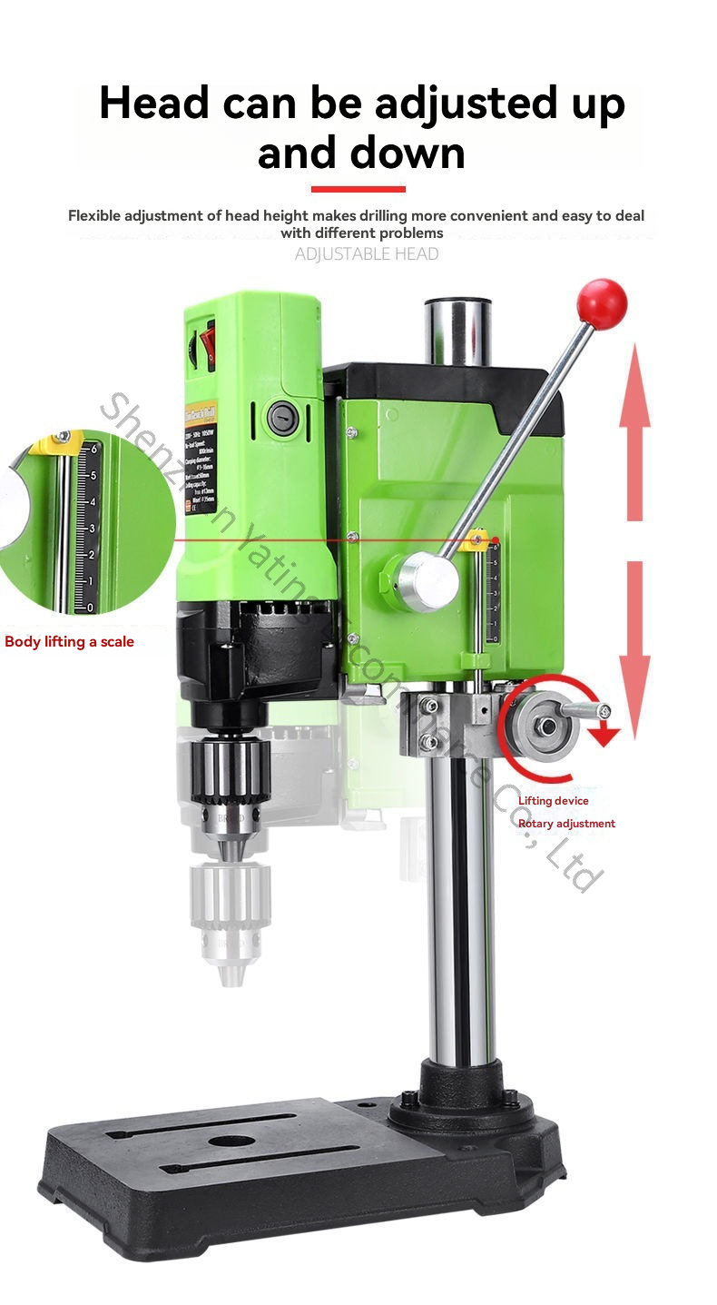220V 1050W Verbeterde Bankboor - Drill Press recensie en prijs