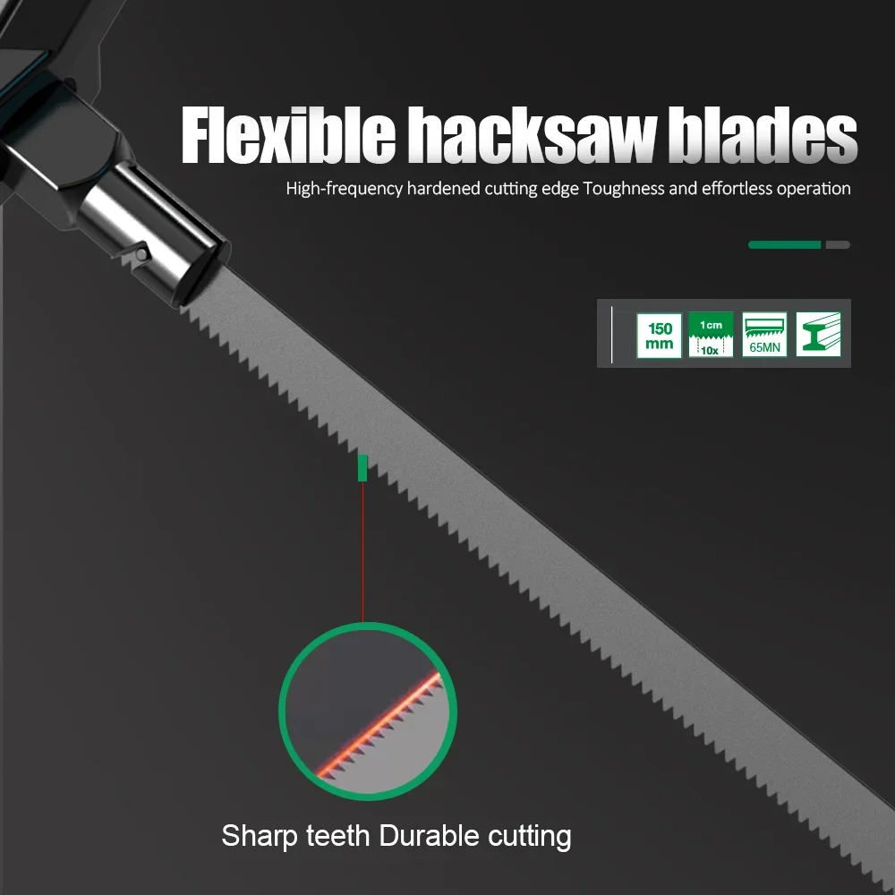 LAOA Mini-zaag 6 inch frame kl - Hacksaw recensie en prijs