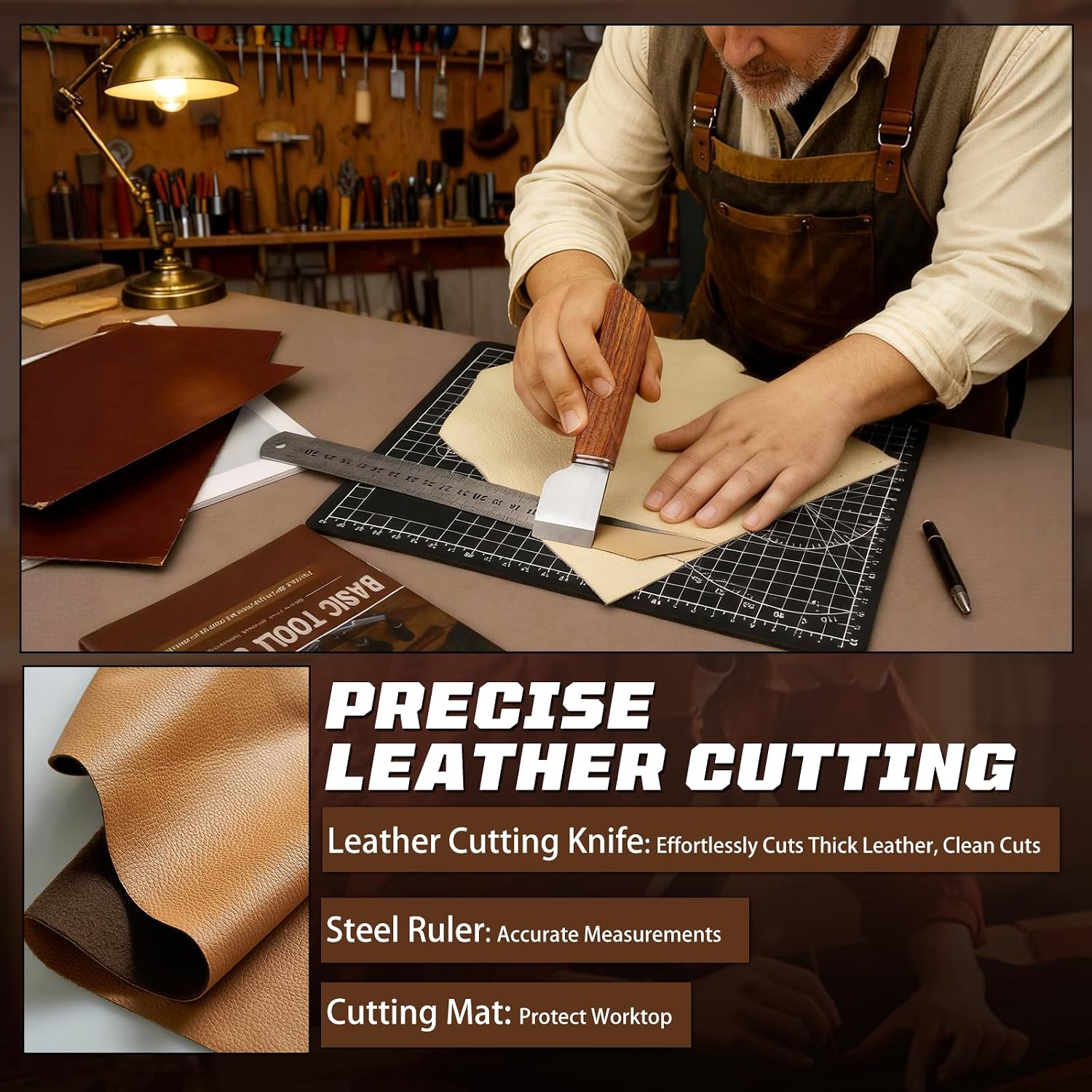 Lederbewerkingsset, lederbewer - Tool Bag recensie en prijs