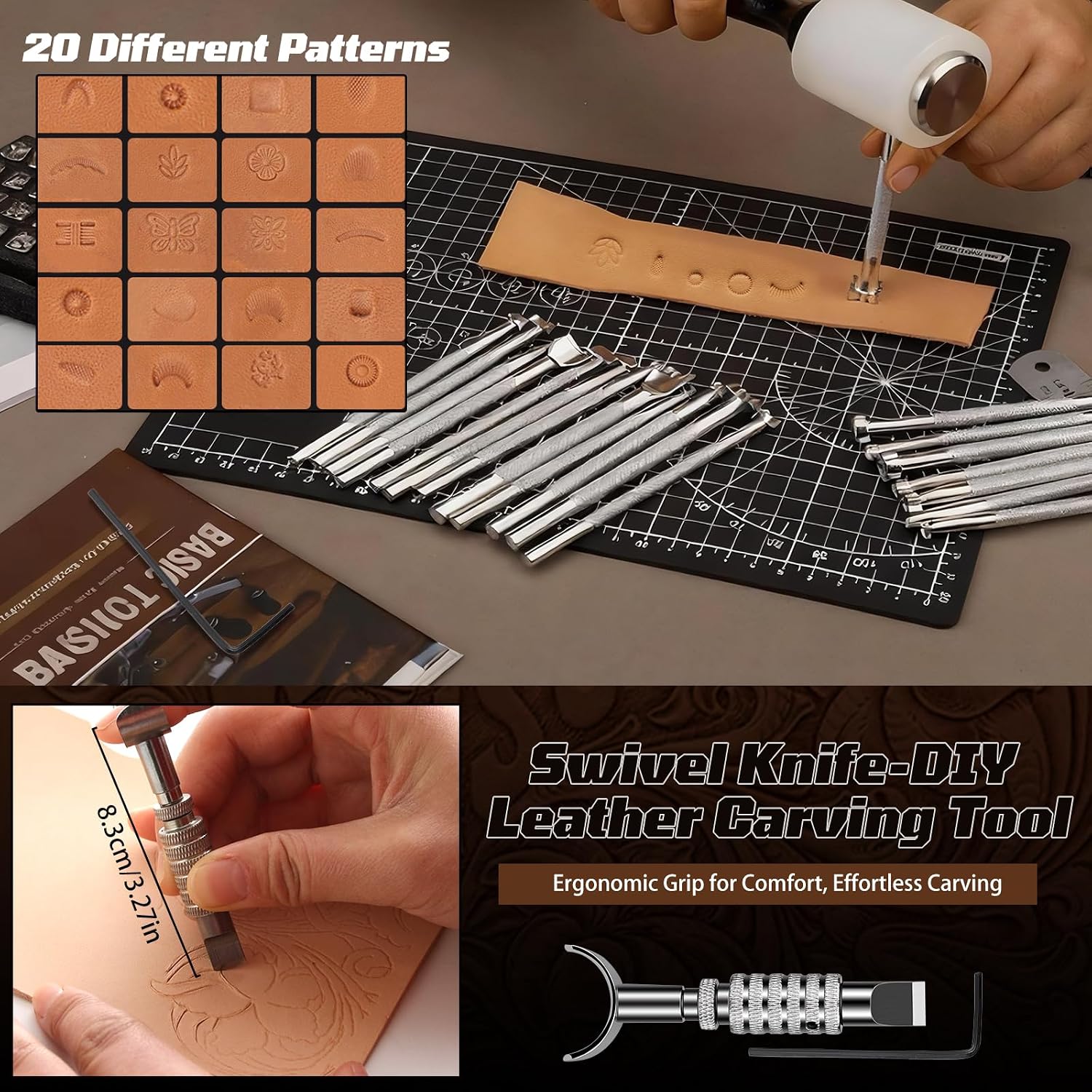 Lederbewerkingsset, lederbewer - Tool Bag recensie en prijs