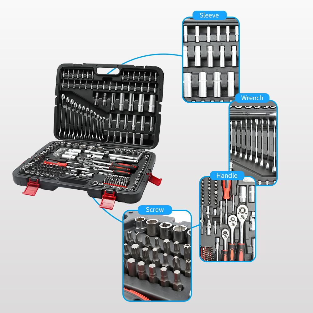 215-delige mechanische gereeds - Tool Set recensie en prijs