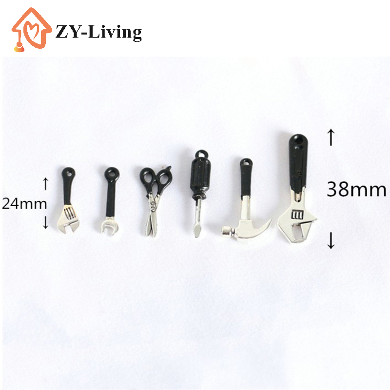 6 stks/set poppenhuis mini-rep - Wrench Set recensie en prijs